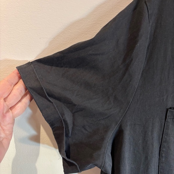 SMASH + TESS Sz S Who We Are Boiler Jumpsuit Zipper Cuffed Hem Short Sleeve - Picture 5 of 14